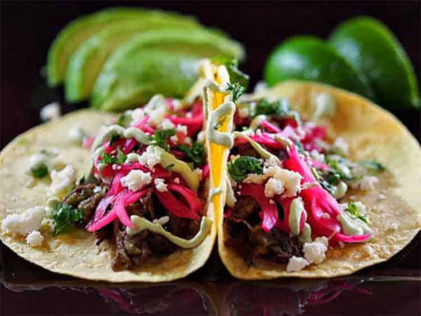 Tacos callejeros de brisket