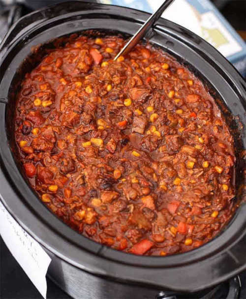Chili de brisket ahumado