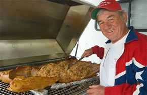Lechón entero asado