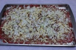 Pastel de carne cebollas